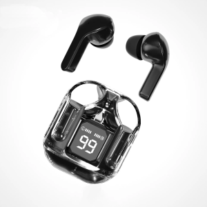 Air 31 Hotsale Wireless Earbuds BT5.0 Noise Cancelling HiFi Stereo Sport Headphones Digital Display Transparent Charging Case