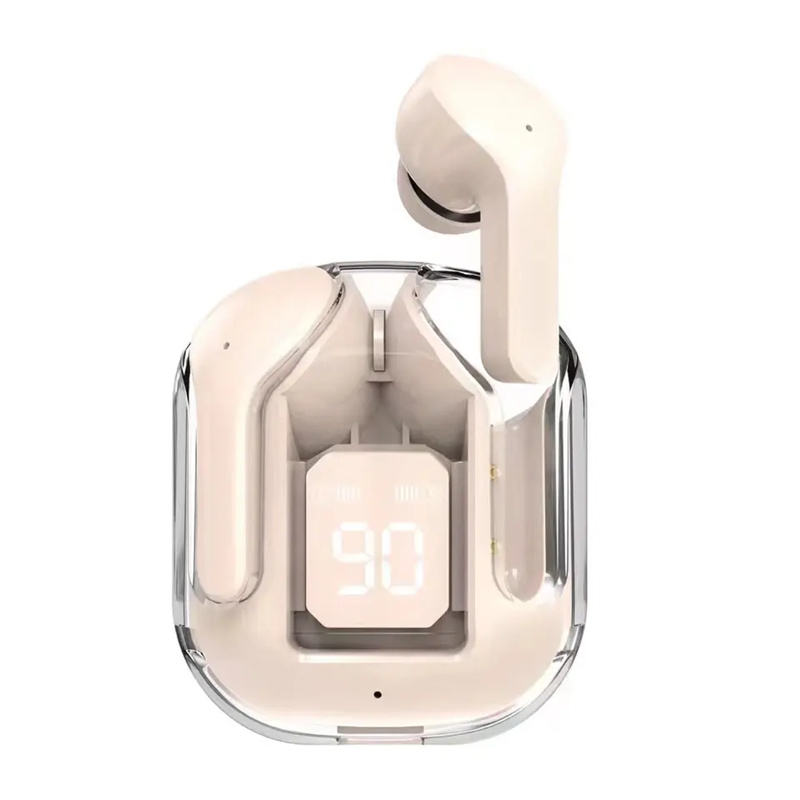 Air 31 Hotsale Wireless Earbuds BT5.0 Noise Cancelling HiFi Stereo Sport Headphones Digital Display Transparent Charging Case - Image 3
