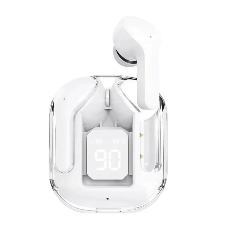 Air 31 Hotsale Wireless Earbuds BT5.0 Noise Cancelling HiFi Stereo Sport Headphones Digital Display Transparent Charging Case - Image 2