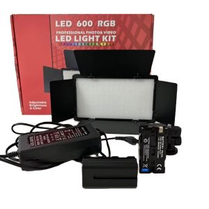 LED 600 LED 800 RGB LED Photo Studio Light on Camera LED Video Lighting Dimmable Rgb Led Stage Lighting