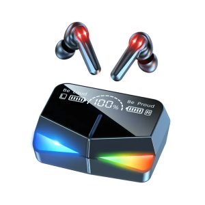 M28 TWS Wireless BT Headphones Hifi Stereo Sound Earphone Charging Box with Digital Display Battery Earbuds for Gaming
