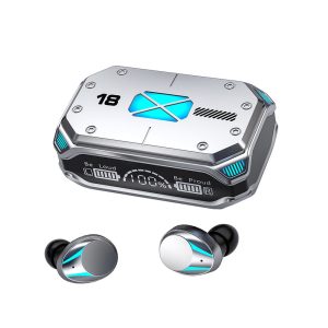 M41 Wireless Headphone HiFi Stereo Bass TW S Gaming Earbuds Sport in Ear Buds Noise Cancelling Headset With Metals Charging Case