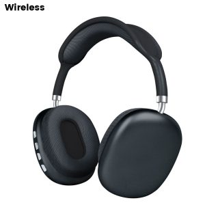 P9 Plus Max Wireless Over-Ear Headphones AAC Support Multiple Playback Modes for Music for Sports Travel Mobile Phone