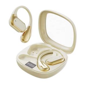 Q15 Pro OWS Open Ear Headphones BT5.4 Wireless Earbuds Digital Display True OWS Earphone Earhooks for Running