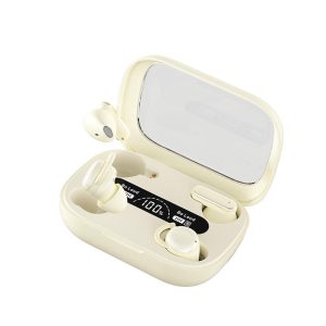 Q6 Twin Model Sleep Earbuds Double pairs Earphones Type c In-ear Earphones Led Power Display Stereo Deep Bass In-ear Earphones