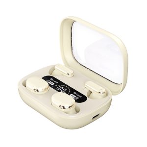 Q8 Twin Model Sleep Earbuds Double pairs Earphones Type c In-ear Earphones Led Power Display Stereo Deep Bass In-ear Earphones