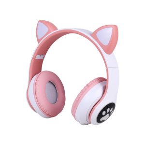 STN28 TWS Headphones  Cute Children Headphone Cat Ears Kids Protective Headphones for Children Wireless Headset