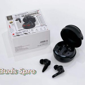 Buds5pro Game Helmet Design TWS In-Ear Wireless Earbuds BT5.4 Waterproof Stereo Audio LED Battery for Gaming Funny Earphones