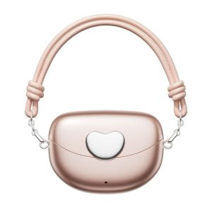 M106 Women's Ear-Clip Sports Earphones Waterproof and True Wireless Earbuds Headphone with LED Indicator and Lanyard